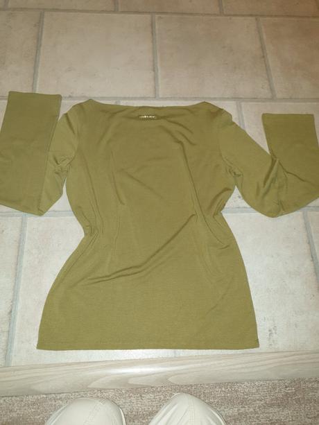 Tričko krásne horčicove z bolzana m-l, m