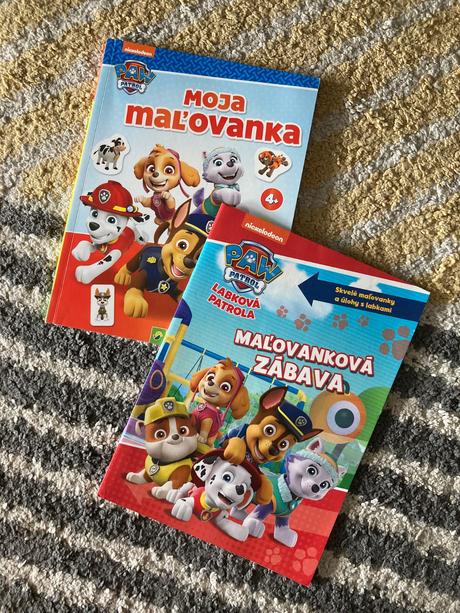 Omaľovánky paw patrol, 