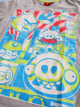 Angry birds tričko, 128