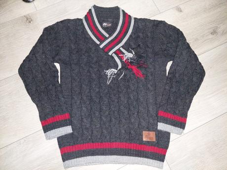 Detský hrubší sveter, 122