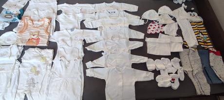 Balík dlhý rukáv dievča od narodenia, 50–62