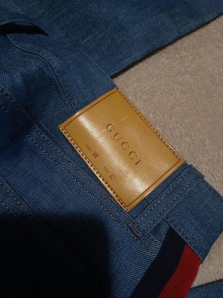 Original gucci džínsy, 32