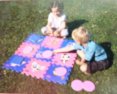 Penové puzzle 2 v 1 - little pet shop, 