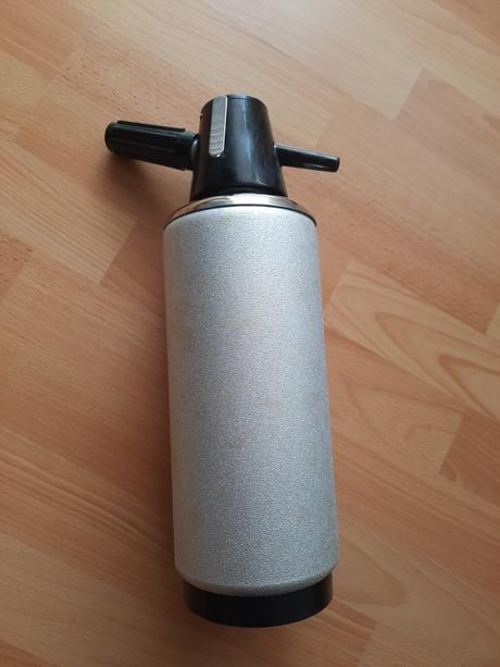 Sifónová fľaša-retro výrobník sódy, 