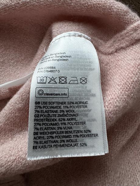 Detsky kardigan 122/128, novy, s dopor. postou, h&m,122