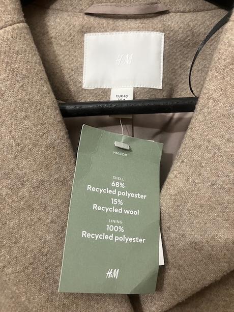 Kabát, h&m,40