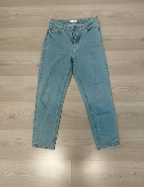 Riflové nohavice, h&m,m