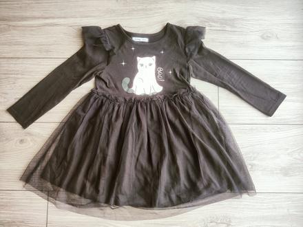 Šaty bavlnené na halloween, sinsay,110