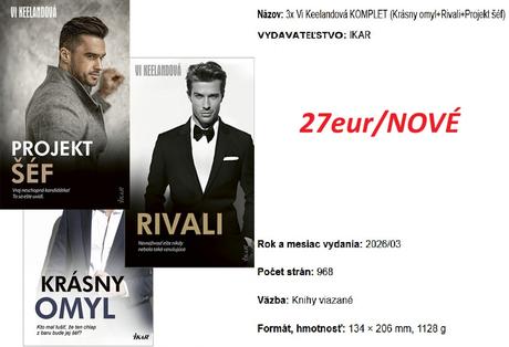 Knihy 3x vi keelandová komplet,