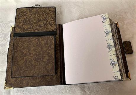 Fotoalbum "viktorian" modrý,