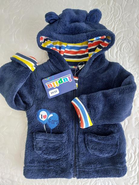 Nová mikina tmavomodra, lupilu,62