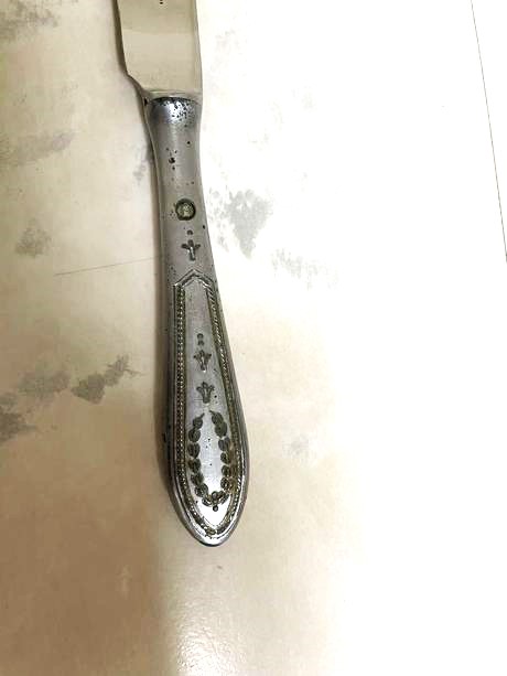 Starožitný príbor 2 ks,