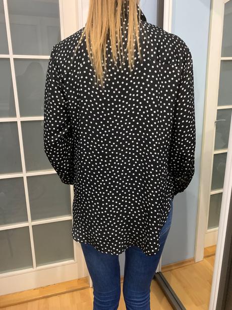 Bodkovaná blúzka, primark,xs