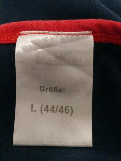 Modro červené pyžamo s motívom, steinbeckwelt, xl, xl