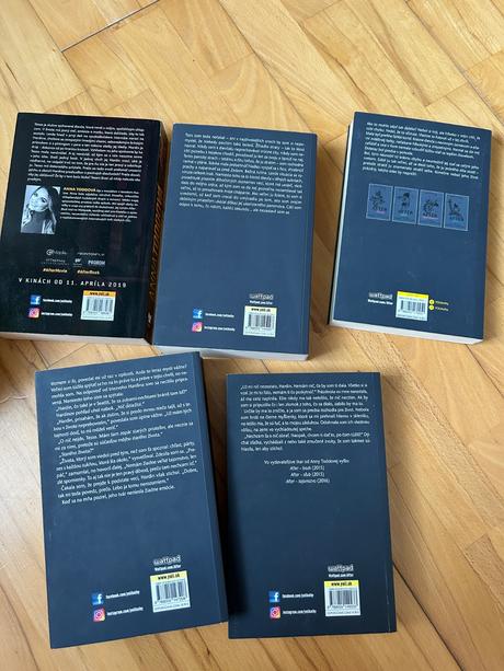 Knihy after 1-5 - anna toddová,