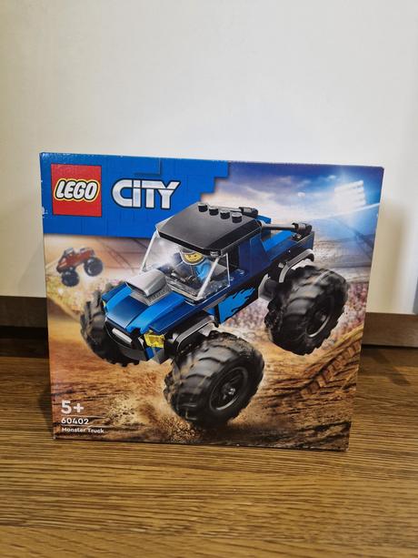 Lego city 60402 modry monster truck, 