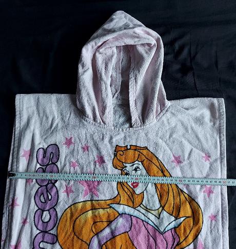Pončo na kúpanie princezne, disney,80