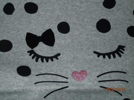 Šedý kompletík hm 122-128, h&m,122