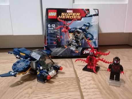 Lego city + lego marvel super herdes,