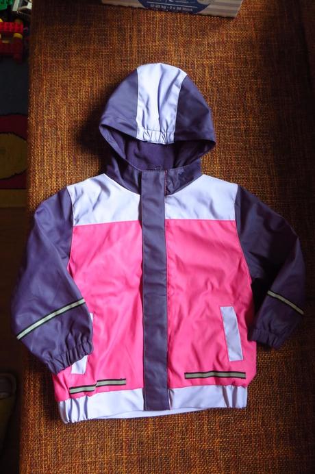 Nepremokavá zateplená bundička do dažďa - veľ. 80, kiki&koko,80