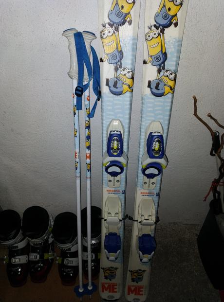 Detsky lyziarsky set, rossignol,110-119 cm