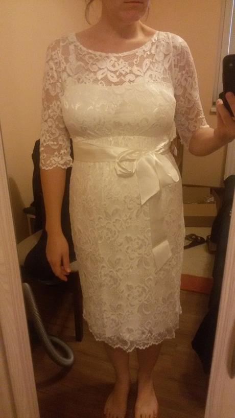 Spoločenské / svadobné šaty - aj pre tehotné, l