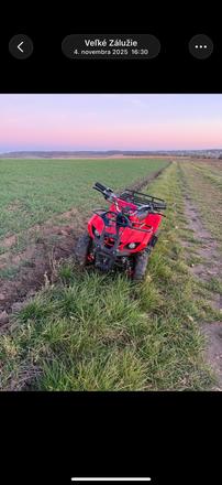 Predám štvorkolku, 