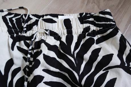 Ľanové nohavice h&m, h&m,s