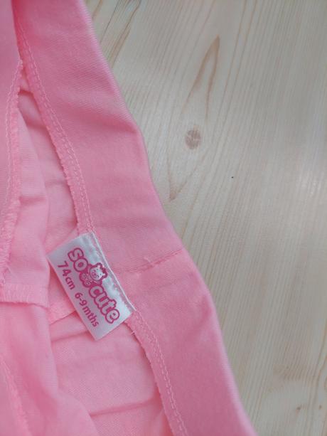 2x kraťase pre dievčatko, 68–80