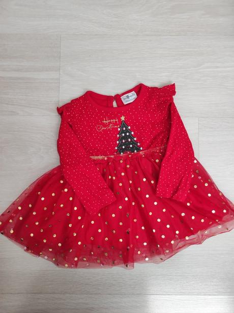 Predám detské šaty na vianoce pre dievčatko, pepco,74
