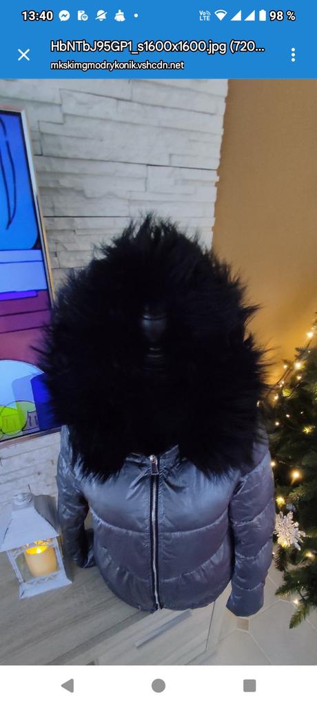 Dámska zimná vetrovka, s