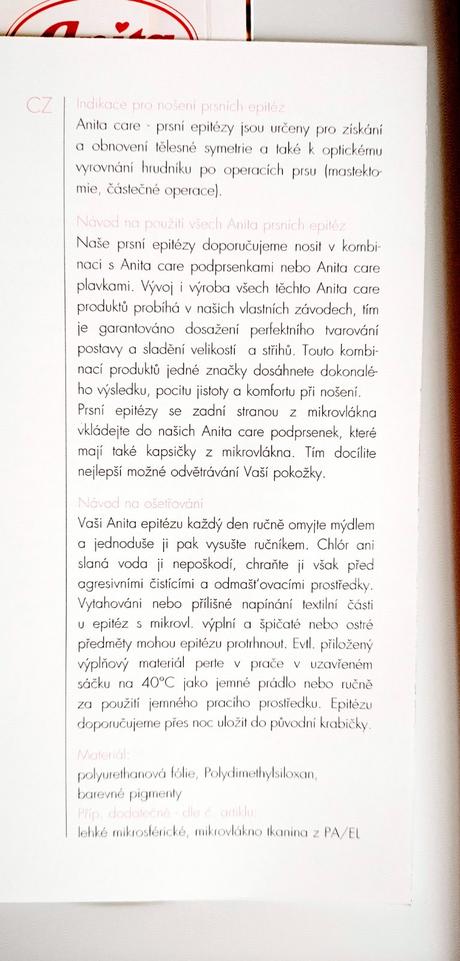 Prsníková epitéza veľ.4 / 75, 