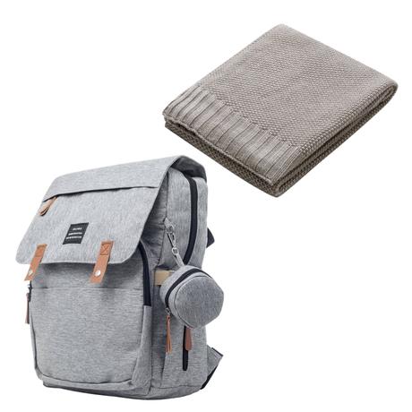 Set mamaleto - prebaľovací batoh a deka, mamaleto