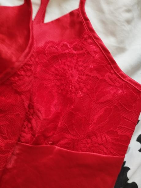 Červené negližé/košieľka m, m