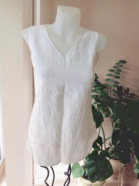 Ľanova bluzka 2+1napoly, xs