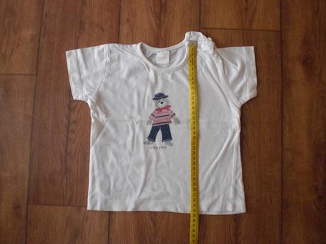Bavlnené tričko s medvedíkom 2-3 roky, 98
