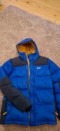 Zimná páperová bunda jack wolfskin, jack wolfskin,176