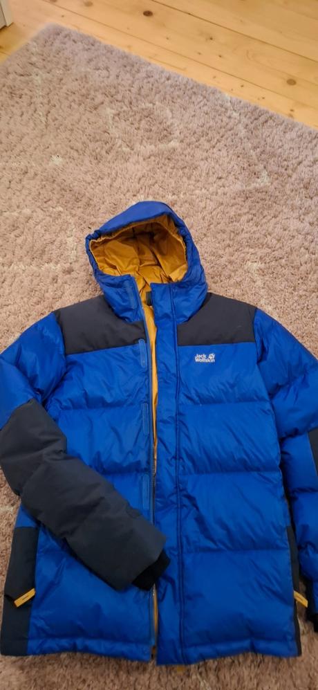 Zimná páperová bunda jack wolfskin, jack wolfskin,176