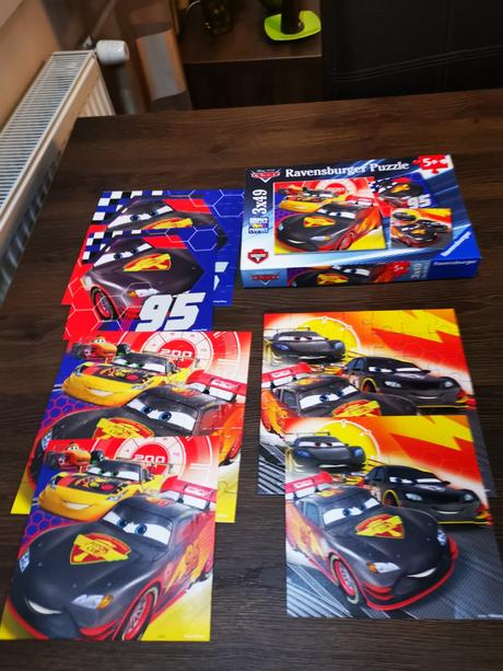 Puzzle pretekárske autá mcquenn, 