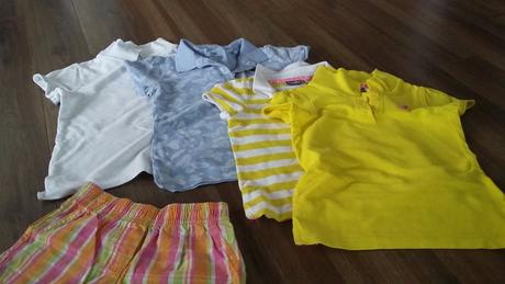 Triko 4ks + kratasy, lupilu,110