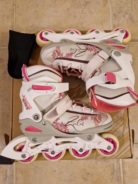 Dievcenske nastavitelne kolieskove korcule 33-36, zealot,35