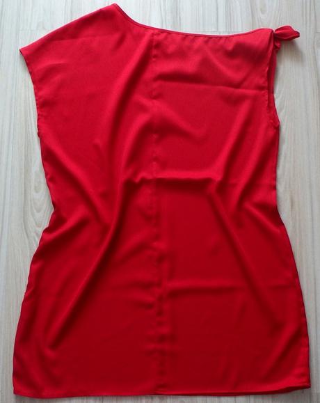 Červené letné minišaty, v.48/2xl, xxl