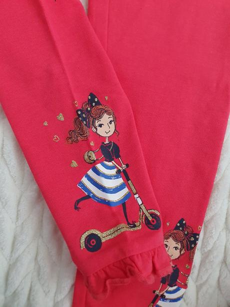 Nové legínky s potlačou, c&a,98