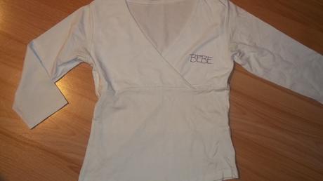 Biele tricko, bebe,s