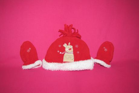 Čiapka s rukavicami, tiny ted,80