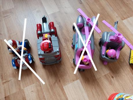 Paw patrola vozidlá, 