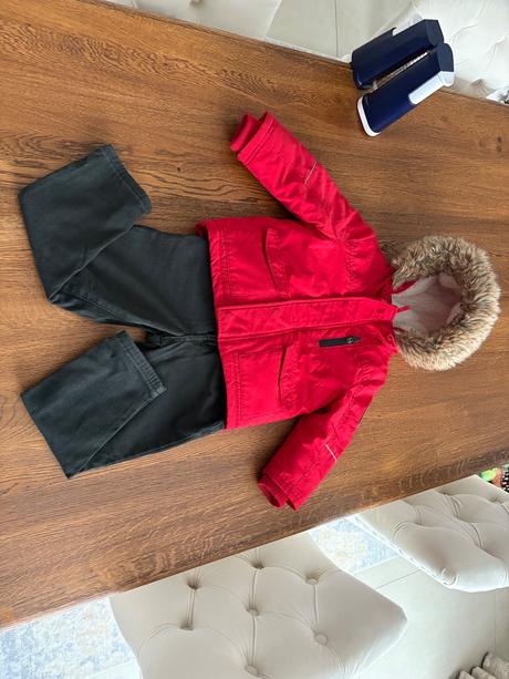 Zimna bunda f&f, nohavice lupilu, f&f,98