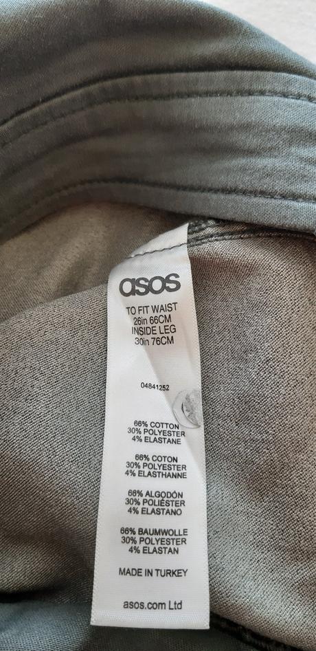 Elastické slim rifle 26/30, denim,26