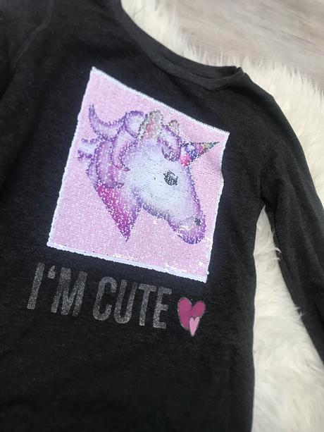 Dievčenský svetrík s meniacimi flitrami, takko,158