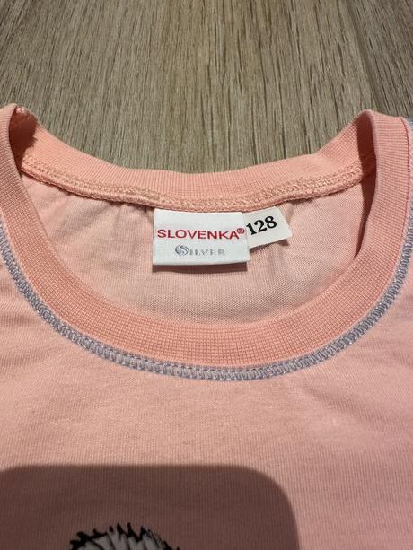 Pyžamko zimné dievčatko slovenka 128, slovenka,128